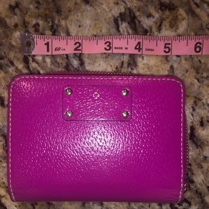 Kate Spade, cute fushia colored wallet!